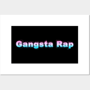 Gangsta Rap Posters and Art